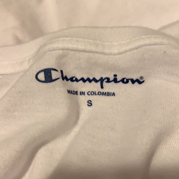 Champion White Christmas Georgia Shirt Size Small - Picture 4 of 4